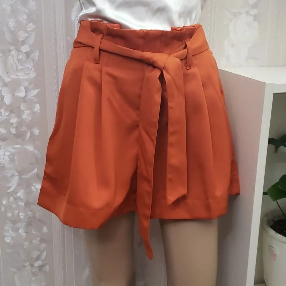 Ann Taylor Belted Shorts